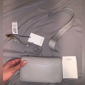 AUXILIARY GREY BELT BAG